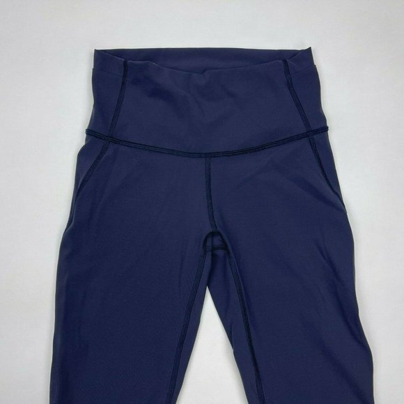 Lululemon Mix & Mesh Crop 21" Leggings High Rise - Picture 5 of 10